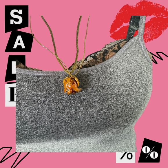 Vintage Necklace Real Silk Cord Silver String adjustable 90s Boho Chic Goth - Picture 2 of 3